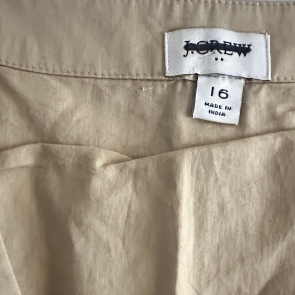 J. Crew Beige Button-Down Midi Dress - Picture 4 of 6